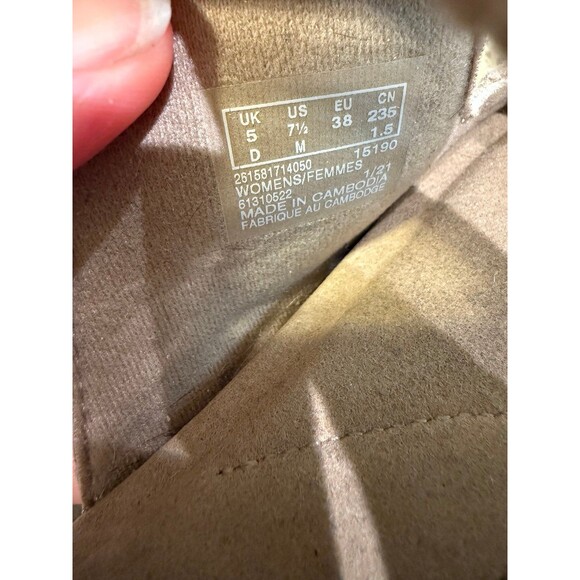 Clarks Lana Beach Camo Platform Two Strap Sandals Extremely cushioned insole - Picture 6 of 6